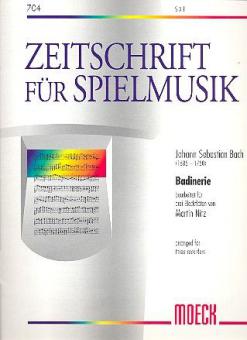 Badinerie aus der Orchestersuite Nr. 2 in h-moll BWV 1067 