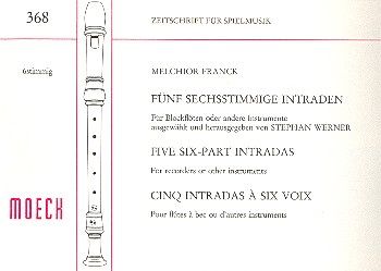 5 sechstimmige Intraden 