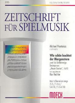 Wie schön leuchtet der Morgenstern 