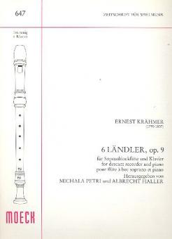 6 Ländler, op. 9 