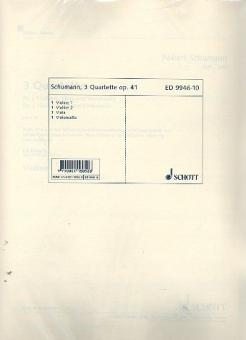 3 Quartets Op. 41 Standard