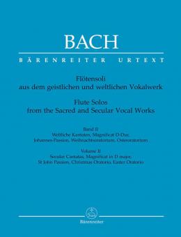 Flute solos from the sacred and secular vocal works 2 Standard