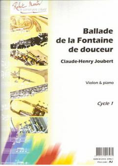 Ballade de la fontaine de douceur 