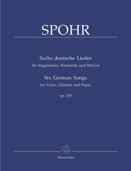 6 German songs op.103 Standard