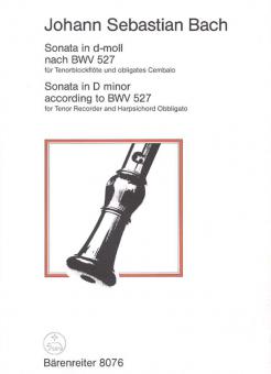 Sonata in d-Moll nach BWV 527 Standard
