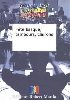 Fete basque, tambours, clairons 