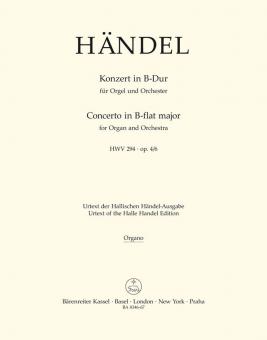 Konzert B-Dur op. 4/6 HWV 294 