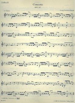 Konzert g-Moll HWV 287 