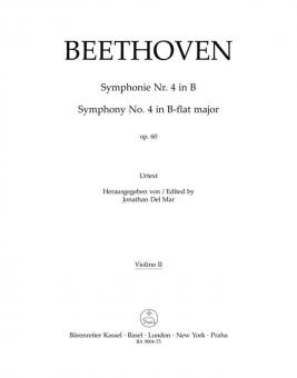 Symphony No. 4 B flat Major op. 60 