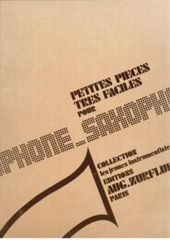 Petites Pieces Tres Faciles Saxophone 
