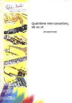 Quatrième mini-concertino, sib ou ut 