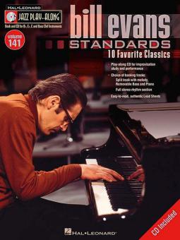 Jazz Play-Along Vol. 141: Bill Evans Standards 