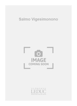 Salmo Vigesimonono, l'estro Poetico Armonico, Motet No. 3 