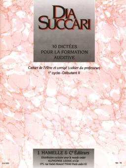 30 Dictées pour la Formation Auditive 