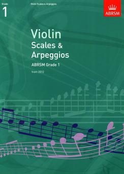 Violin Scales & Arpeggios, ABRSM Grade 1 