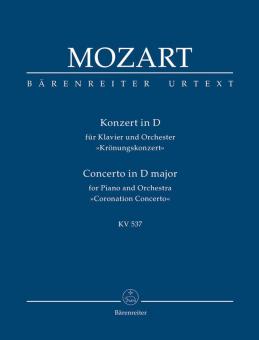 Konzert für Klavier und Orchester Nr. 26 D-Dur KV 537 "Krönungskonzert" 
