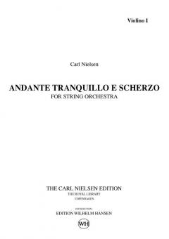 Andante Tranquillo e Scherzo 