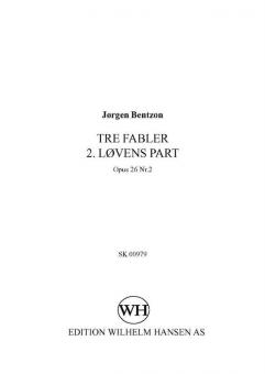 Tre Fabler 2. Lovens Part 