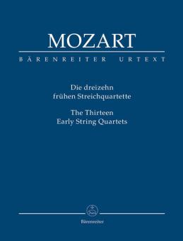 The 13 early string quartets Standard