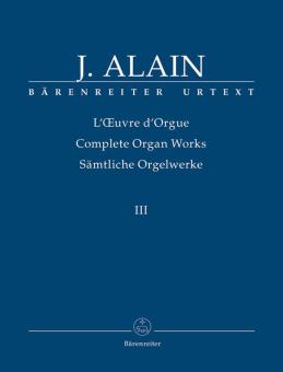Sämtliche Orgelwerke Band 3 