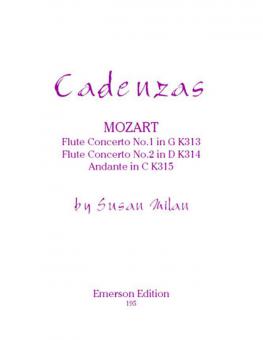 Cadenzas to the Mozart Flute Concertos 