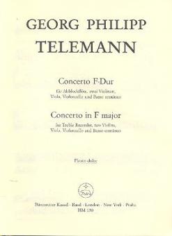 Concerto F-Dur TWV 51:F1 