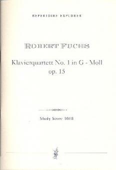 Klavierquartett No. 1 in G-Moll op. 15 