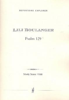 Psalm 129 für Bariton und Orchester 