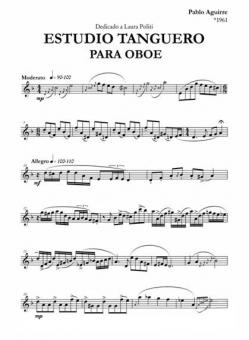 Estudio tanguero para Oboe 