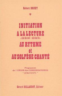 Initiation a la Lecture Solfege Rythmique et Solfege Chante 