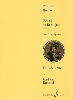 Sonate en Fa Majeur op. 79 No. 1 