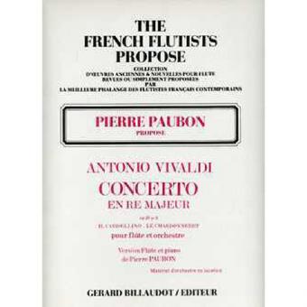 Concerto en Re Majeur op. 10 No. 3 