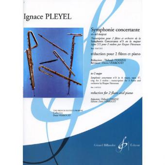 Symphonie Concertante en Sol Majeur 