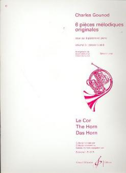 6 Pieces Melodiques Originales Vol. 3 