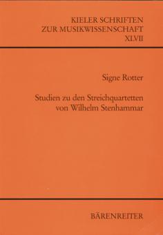 Studien zu den Streichquartetten von Wilhelm Stenhammar 