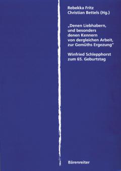 Denen Liebhabern, und besonders denen Kennern 