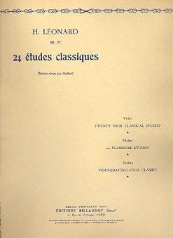 24 Etudes Classiques Op. 21 