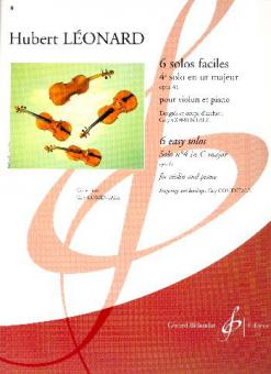 6 Solos Faciles Op. 41 No 4 