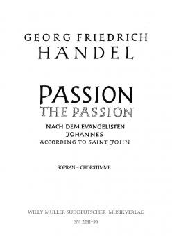 Passion nach dem Evangelisten Johannes 