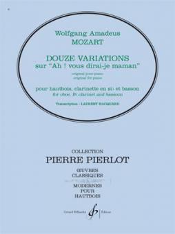 Douze Variations sur 'Ah! Vous Dirai-Je Maman' (Htb,Cl,Basson) 