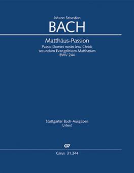 St. Matthew Passion BWV 244 Standard