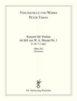 Konzert im Stil von W.A. Mozart Nr. 1 Op. 8/c 