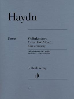 Concerto for Violin and Orchestra A major Hob. VIIa:3 