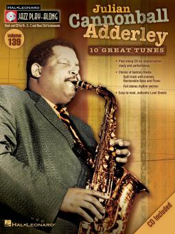 Jazz Play-Along Vol.139: Julian Cannonball Adderley 
