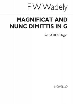 Magnificat & Nunc Dimittis in G 
