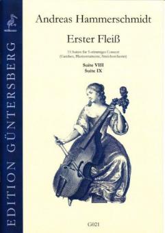 Erster Fleiß: Suiten VIII & IX in g, B 