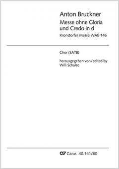 Mass without Gloria and Credo in D minor Standard