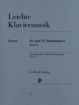 Easy Piano Music - 18th and 19th Century Vol. I 