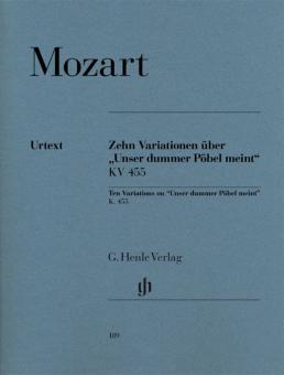 10 Variations on 'Unser dummer Pöbel' 