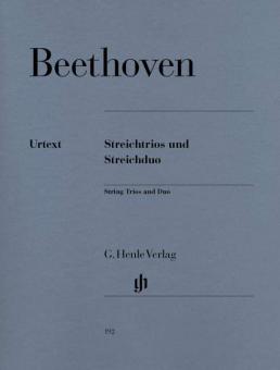 String Trios Op. 3, 8 and 9 and String Duo WoO 32 